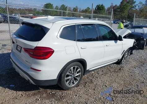 2019 BMW X3 Sdrive30I z USA, uszkodzony, nr VIN 5UXTR7C52KLE88695